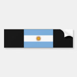 The Argentinian national flag (side) Bumper Sticker