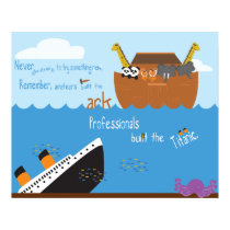 The ark and the Titanic posters by KGunnar The ark and the Titanic posters