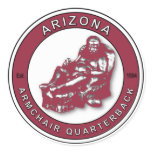 THE ARMCHAIR QB - Arizona Sticker