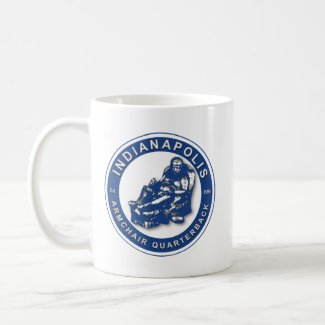 THE ARMCHAIR QB - Indianapolis Coffee Mug