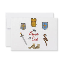 The Armor of God Custom Invites