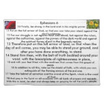 The Armour of God placemats