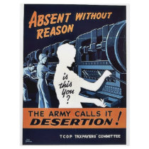 The Army Calls It Desertion flyers by ww2posters The Army Calls It Desertion flyers