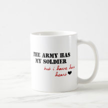 The Army has my Soldier, but I have his Heart Mug