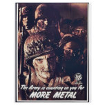 The Army Is Counting On You For More Metal flyers