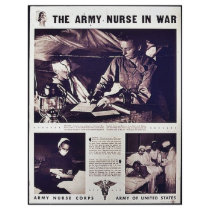 The Army Nurse In War Personalized Flyer