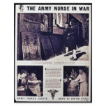 The Army Nurse In War flyers