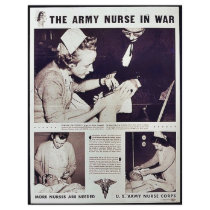 The Army Nurse In War Flyers