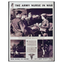 The Army Nurse In War Flyers