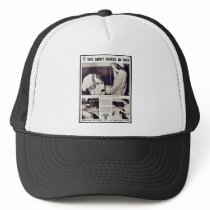 The Army Nurse In War Trucker Hats