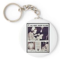 The Army Nurse In War Key Chains