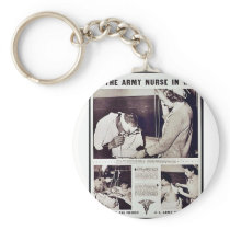 The Army Nurse In War Key Chains