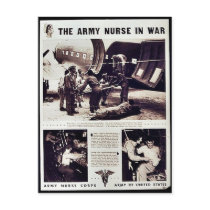 The Army Nurse In War Postcards