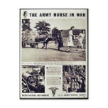 The Army Nurse In War postcards