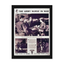 The Army Nurse In War Post Cards