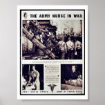 The Army Nurse In War posters