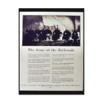 The Army Of Tbe Railroads Post Cards