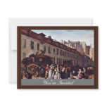 The Arrival Of The Coach, In English: The Arrival Invitation