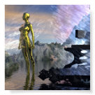 postcard - sci- fi