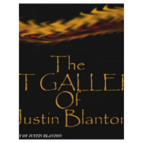 The Art Gallery Of Justin Blanton Personalized Flyer