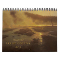 The Art of Brent Cotton  2011 Calendar