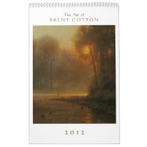 The Art of Brent Cotton Wall Calendar