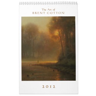 The Art of Brent Cotton Wall Calendar