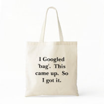 The Art of Googling bags