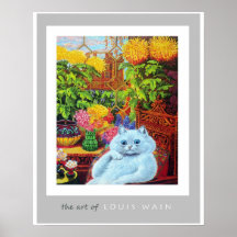 The Art of Louis Wain Print