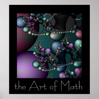 Fractal The Art of Math Poster