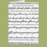 The Art of Penmanhip Cards