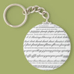 The Art of Penmanhip Key Chains