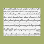 The Art of Penmanhip Post Cards