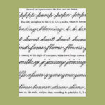 The Art of Penmanhip Post Cards