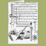 The ARt of Penmanship Greeting Card