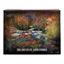 THE ART OF ST. JOHN DAVIES WALL CALENDARS
