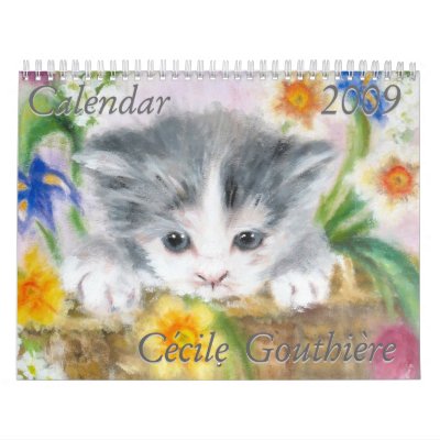 The Art of the Gouache Painting - 2009 Wall Calendars by bgouthiere