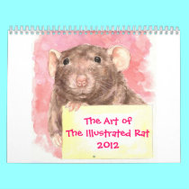 The Art of The Illustrated Rat 2012 calendars