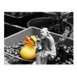 'The Art of Zen' Rubber Duck Postcard