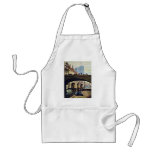 The Artist In Front Of Notre Dame By Daumier Honor Apron