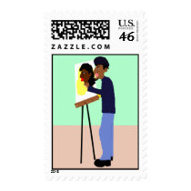 The Artiste Stamp stamps