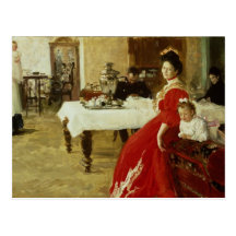 The Artist's Daughter, 1905 Postcards