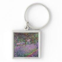 The Artist's Garden at Giverny, 1900 Key Chains
