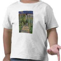 The Artist's Garden at Vetheuil, 1880 Shirts