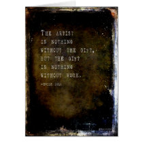 The Artist's Gift cards