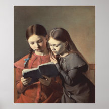 The Artist's Sisters Signe and Henriette Poster