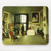 The Artist's Studio, 1870 Mousepad