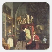 The Artist's Studio Sticker