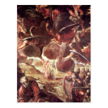 The Ascension 2 by Tintoretto Postcard