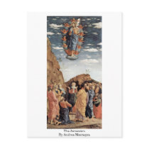 The Ascension By Andrea Mantegna Postcards